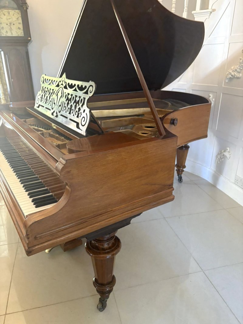 Exceptional Quality Antique C.Bechstein Victorian Rosewood Boudoir Grand Piano Model V (1898) - Image 10